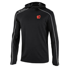 NHL Calgary Flames Columbia Shotgun Omni-Wick Pullover Hoodie