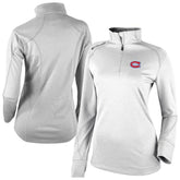 NHL Montreal Canadiens Columbia Women's Omni-Wick Shotgun 2.0 Quarter-Zip Pullover Top