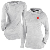 NHL Calgary Flames Columbia Women's Omni-Wick Sunday Ball Pullover Hoodie