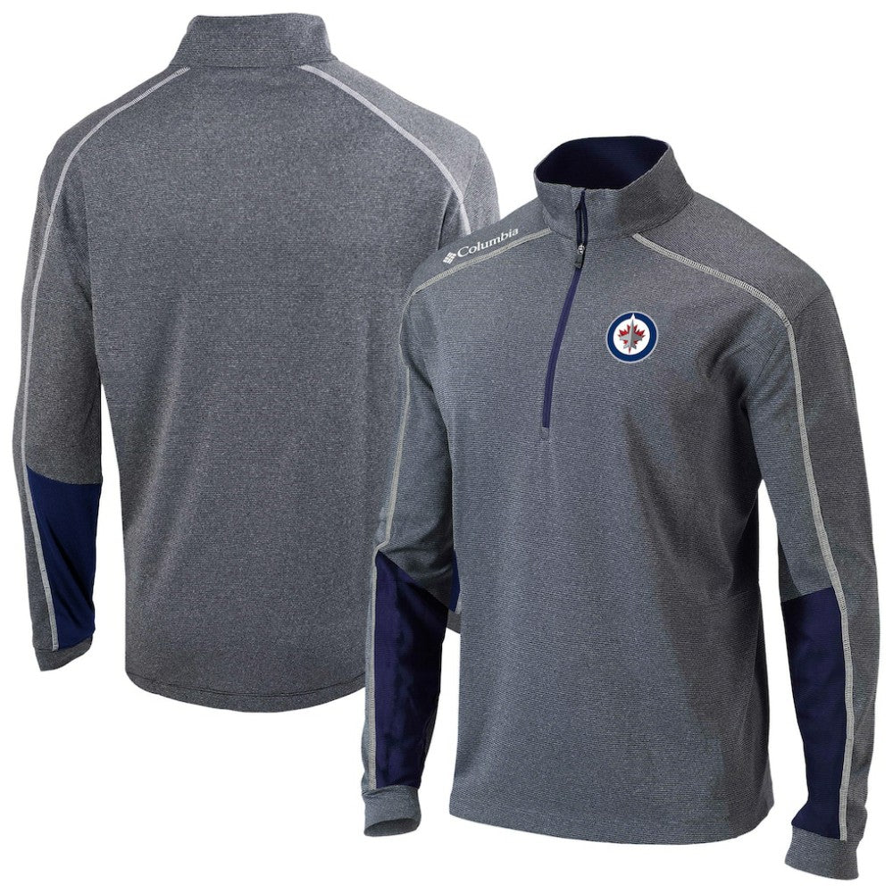 NHL Winnipeg Jets Columbia Omni-Wick Shotgun 2.0 Quarter-Zip Pullover Top