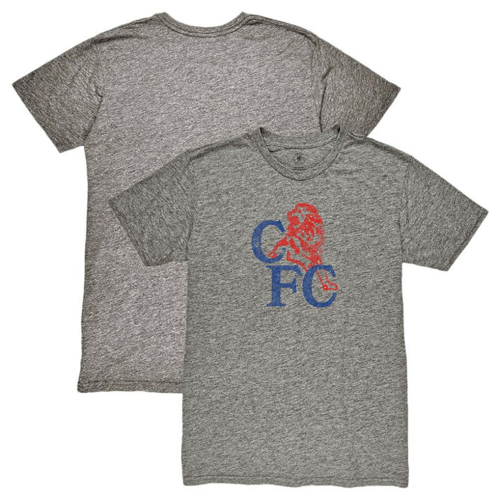 Chelsea 1863FC Retro '86 Badge Vintage Tri-Blend T-Shirt