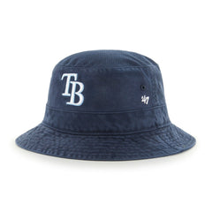 Navy Tampa Bay Rays '47 Primary Logo Bucket Hat