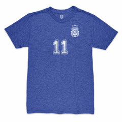 Angel Di Maria Argentina National Team 1863FC Retro Player Tri-Blend T-Shirt