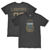 Lautaro Martinez Argentina National Team 1863FC Retro Player Tri-Blend T-Shirt