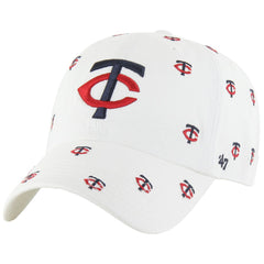 White Minnesota Twins '47 Women's Confetti Clean Up Adjustable Hat