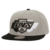 NHL Los Angeles Kings Mitchell & Ness Soul Triple Up Snapback Hat