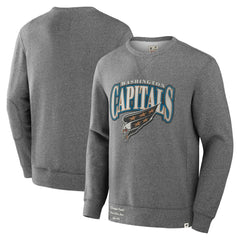 NHL Washington Capitals Fanatics Decades Collection Legendary Fleece Pullover Sweatshirt
