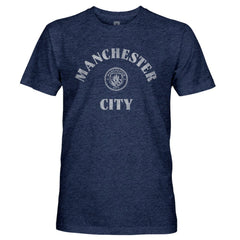 Manchester City 1863FC Team Arch Retro Tri-Blend T-Shirt