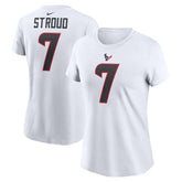 C.J. Stroud Women's Player Name & Number T-Shirt - Houston Texans T-shirts