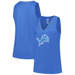Logo Athletic Women's Plus Size Stellar Win V-Neck Tank Top - Detroit Lions Tops