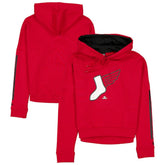Red/Black Chicago White Sox New Era Women's 2025 City Connect Pullover Hoodie