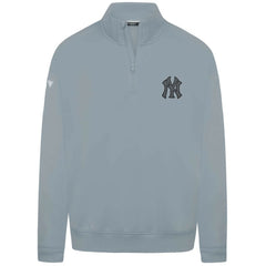 Gray New York Yankees Levelwear Murray Nightfall Quarter-Zip Top