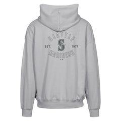 Gray Seattle Mariners Levelwear Uphill Abyssal Full-Zip Hoodie