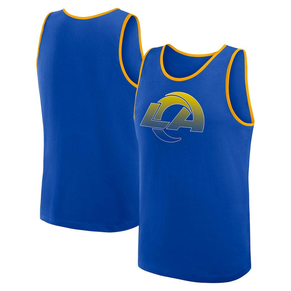 Logo Athletic Unmatched Success Tank Top - Los Angeles Rams Tops