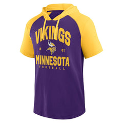 Logo Athletic Prime Hoodie T-Shirt - Minnesota Vikings Hoodies