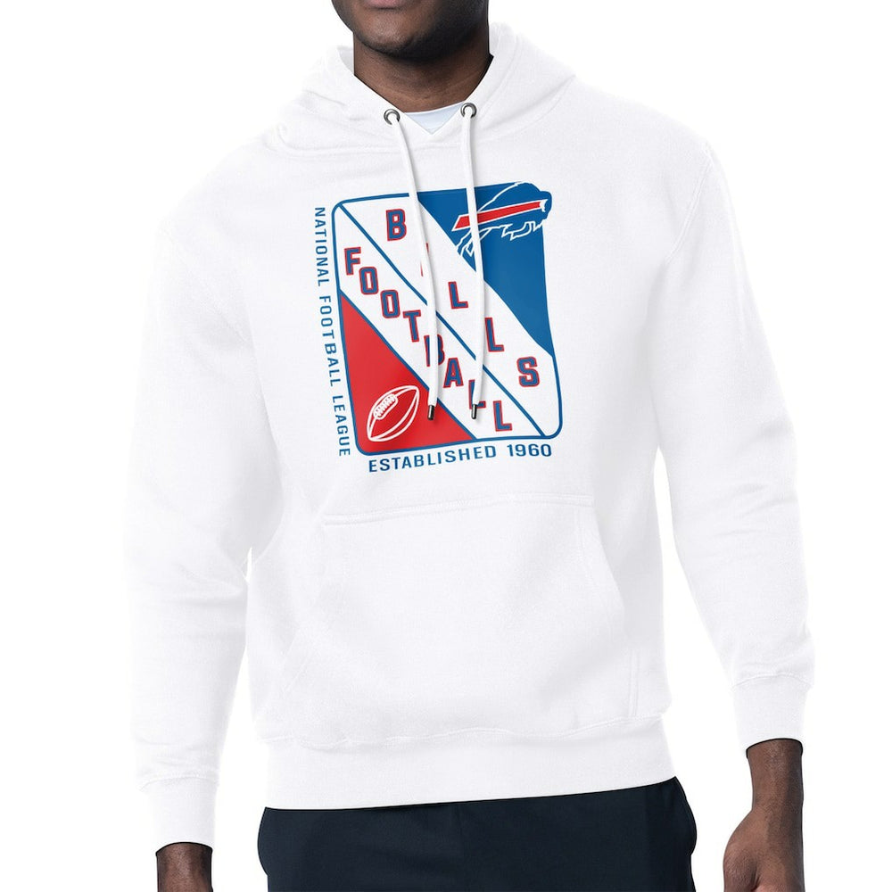 Starter Shield Logo Pullover Hoodie - Buffalo Bills Hoodies