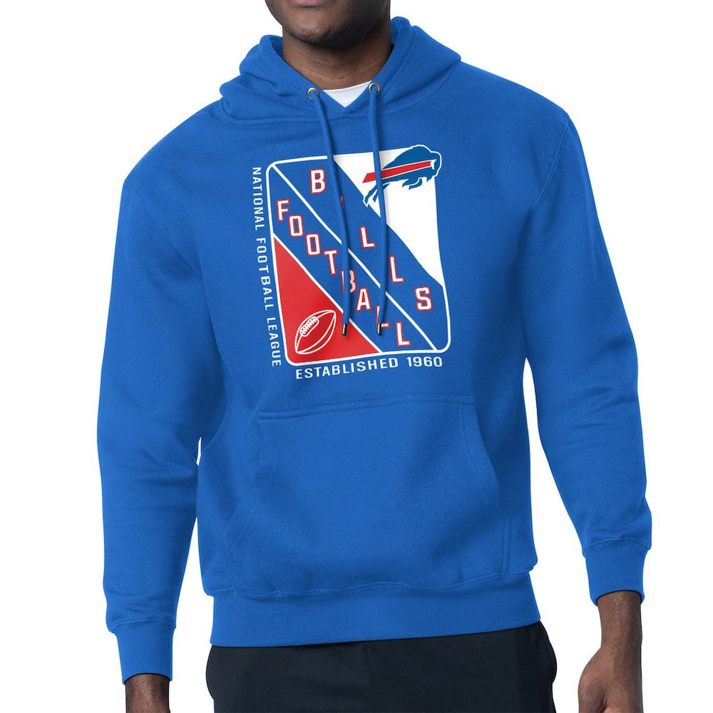 Starter Shield Logo Pullover Hoodie - Buffalo Bills Hoodies