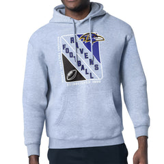 Starter Shield Logo Pullover Hoodie - Baltimore Ravens Hoodies