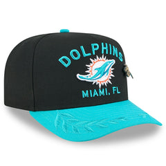 2025 NFL Draft On Stage A-Frame 59FIFTY Fitted Hat - Miami Dolphins Hats