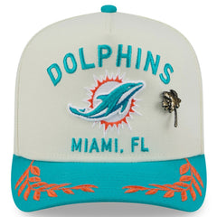 2025 NFL Draft A-Frame 59FIFTY Fitted Hat - Miami Dolphins Hats