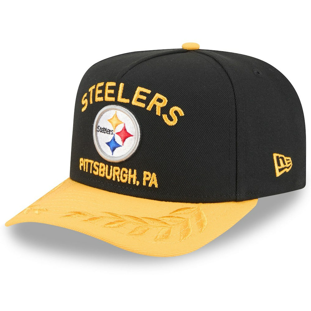 2025 NFL Draft A-Frame 9FIFTY Snapback Hat - Pittsburgh Steelers Hats