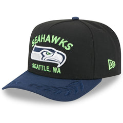 2025 NFL Draft A-Frame 9FIFTY Snapback Hat - Seattle Seahawks Hats