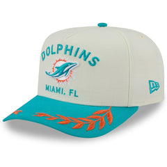 2025 NFL Draft A-Frame 9FIFTY Snapback Hat - Miami Dolphins Hats