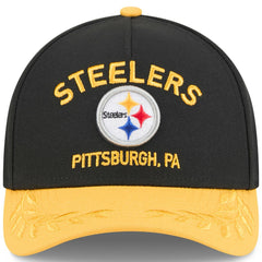 2025 NFL Draft 9FORTY A-Frame M-Crown Adjustable Hat - Pittsburgh Steelers Hats