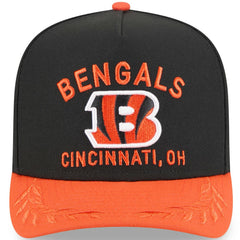 Youth 2025 NFL Draft A-Frame 9FIFTY Snapback Hat - Cincinnati Bengals Hats
