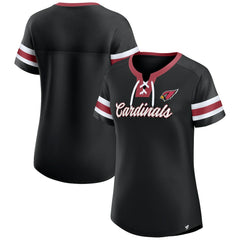 Women's Original State Lace-Up T-Shirt - Arizona Cardinals T-shirts