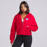 NHL New York Rangers lululemon Women's Scuba Oversized Half-Zip Hoodie