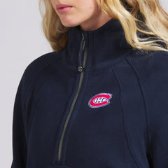 NHL Montreal Canadiens lululemon Women's Scuba Oversized Half-Zip Hoodie