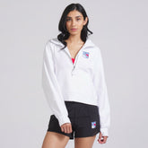 NHL New York Rangers lululemon Women's Scuba Oversized Half-Zip Hoodie