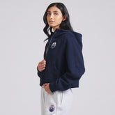 NHL Edmonton Oilers lululemon Women's Scuba Oversized Half-Zip Hoodie