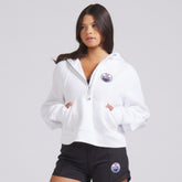 NHL Edmonton Oilers lululemon Women's Scuba Oversized Half-Zip Hoodie