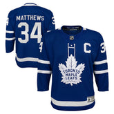 NHL Auston Matthews Toronto Maple Leafs Youth Home Premier Player Jersey