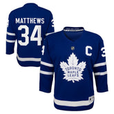 NHL Auston Matthews Toronto Maple Leafs Youth Home Replica Player Jersey