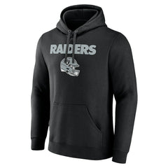Brock Bowers Name & Number Team Wordmark Pullover Hoodie - Las Vegas Raiders Hoodies