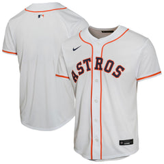 White Houston Astros Nike Youth Home Game Jersey