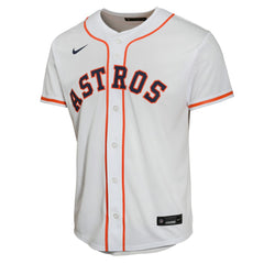 White Houston Astros Nike Youth Home Game Jersey