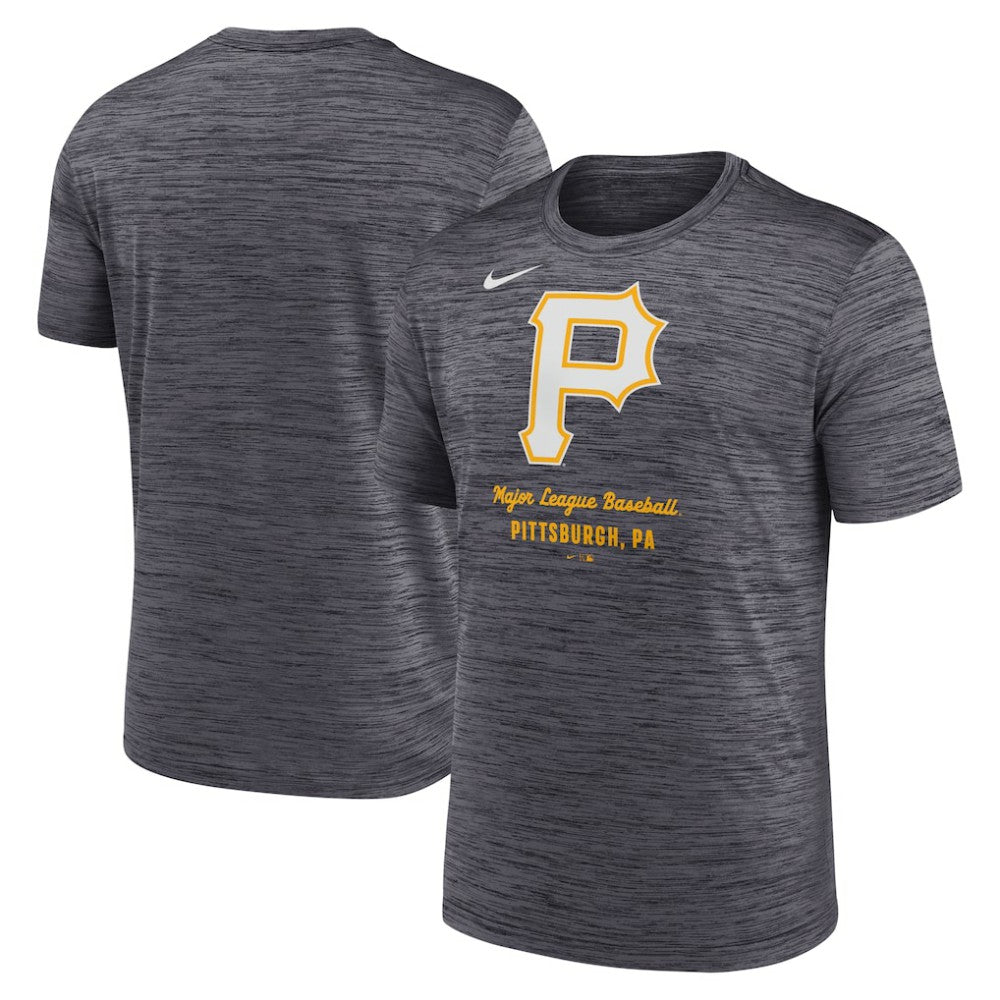 Gray Pittsburgh Pirates Nike Velocity Dri-FIT T-Shirt