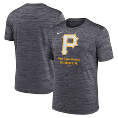 Gray Pittsburgh Pirates Nike Velocity Dri-FIT T-Shirt
