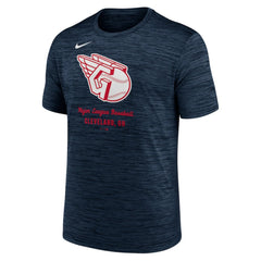 Navy Cleveland Guardians Nike Velocity Dri-FIT T-Shirt