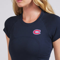 NHL Montreal Canadiens lululemon Women's Swiftly Tech Short-Sleeve Shirt 2.0