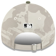 Light Beige/Olive San Francisco Giants New Era Women's 2025 Armed Forces Day 9TWENTY Adjustable Hat