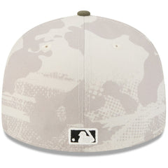 Light Beige/Olive Pittsburgh Pirates New Era 2025 Armed Forces Day 59FIFTY Fitted Hat