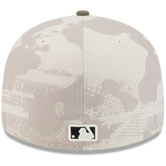 Light Beige/Olive Seattle Mariners New Era 2025 Armed Forces Day 59FIFTY Fitted Hat