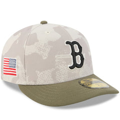 Light Beige/Olive Boston Red Sox New Era 2025 Armed Forces Day 59FIFTY Fitted Hat