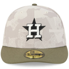 Light Beige/Olive Houston Astros New Era 2025 Armed Forces Day 59FIFTY Fitted Hat
