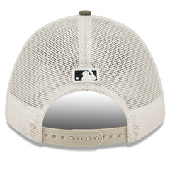 Light Beige/Olive Los Angeles Angels New Era 2025 Armed Forces Day 9FORTY M-Crown A-Frame Adjustable Hat